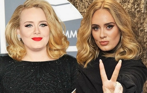 Adele Before and After Weight Loss and Plastic Surgery