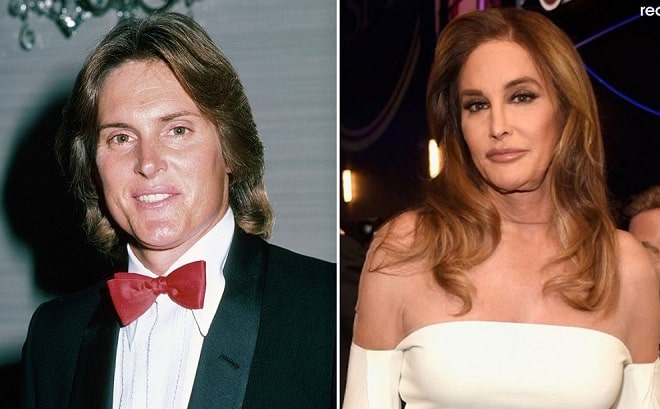 Bruce Jenner Before and After Transformation into Caitlyn Jenner