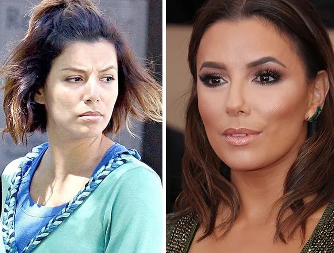 Eva Longoria Before and After Plastic Surgery