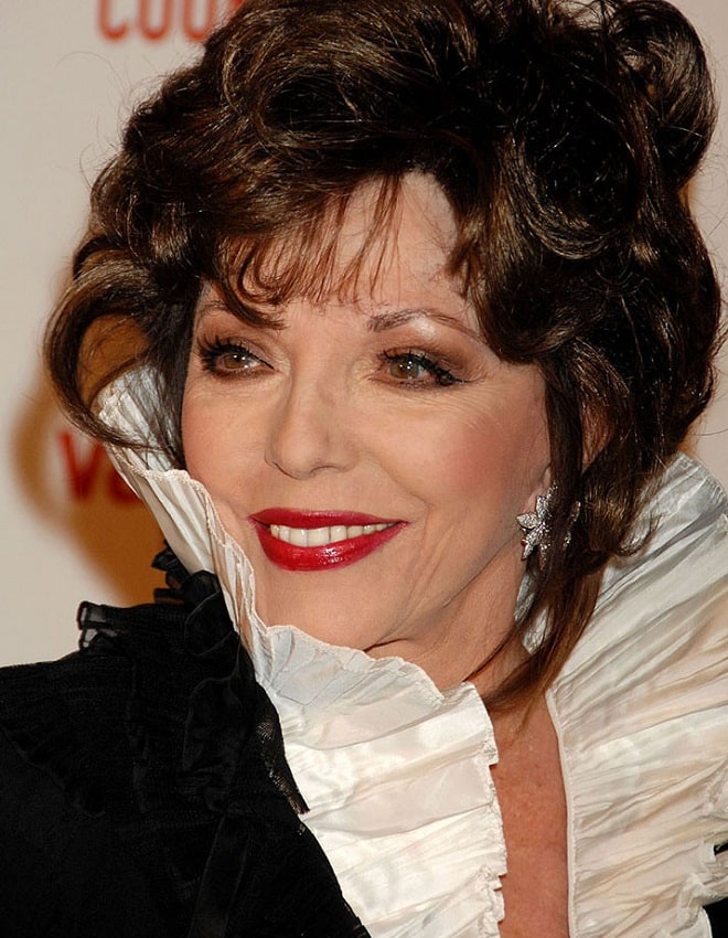 Joan Collins Before And After Plastic Surgery